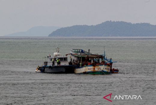 2 Kapal Vietnam Ditenggelamkan di Pulau Galang - GenPI.co KEPRI