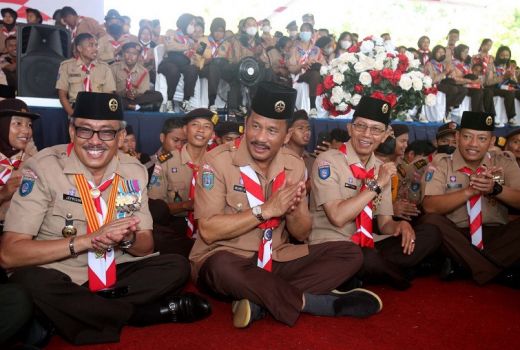Pramuka Diminta Jadi Seperti Kelapa, Bisa Tumbuh di Mana Saja - GenPI.co KEPRI