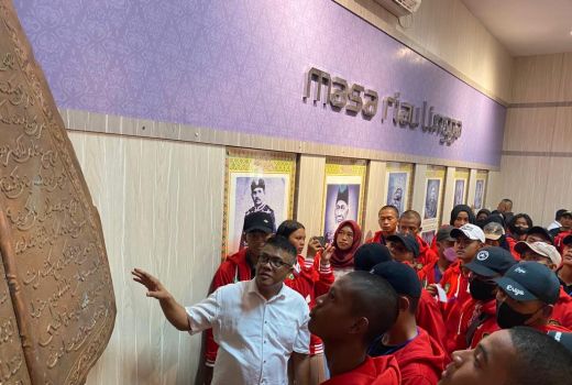 Paskibraka dari Provinsi Riau Belajar ke Museum Batam - GenPI.co KEPRI