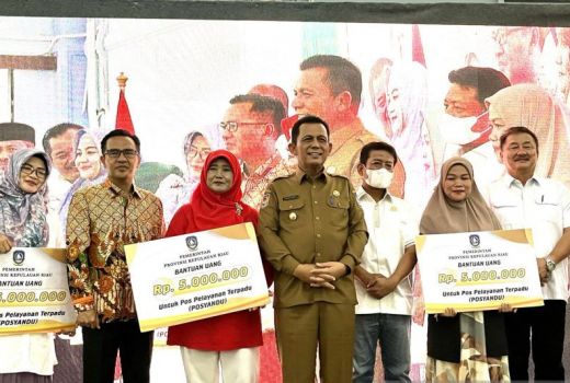 334 Posyandu di Batam dapat Bantuan Total Rp 1,7 Miliar - GenPI.co KEPRI