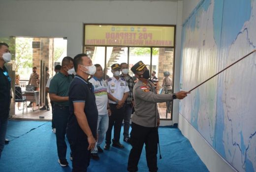 Kapolda Kepri Tinjau Lokasi Tour de Bintan, Beri Pesan Penting - GenPI.co KEPRI