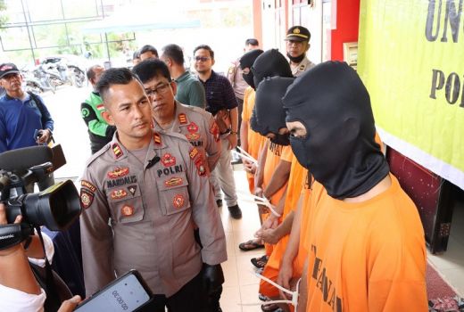 8 Pelaku Curanmor di Bengkong Ditangkap, Spesialis Motor Matik - GenPI.co KEPRI