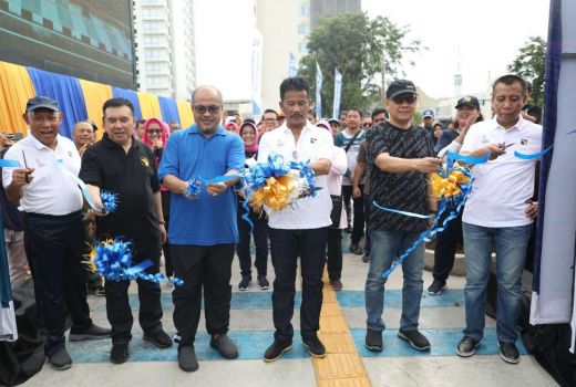 Jalur Pejalan Kaki dan Sepeda di Kawasan Batam Center Diresmikan - GenPI.co KEPRI