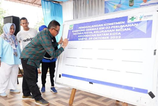Dicanangkan di Perumahan Batara Raya, Ini Kegiatan Kampung Germas - GenPI.co KEPRI