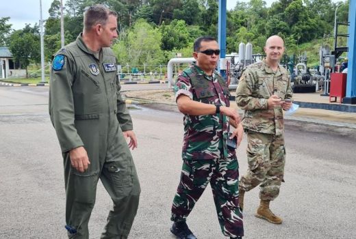 Lanud Hang Nadim Kedatangan Tamu Angkatan Udara Amerika - GenPI.co KEPRI