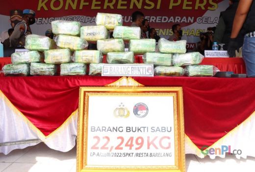 Polisi Gercep! Gagalkan Transaksi 20 kg Sabu di Batam - GenPI.co KEPRI