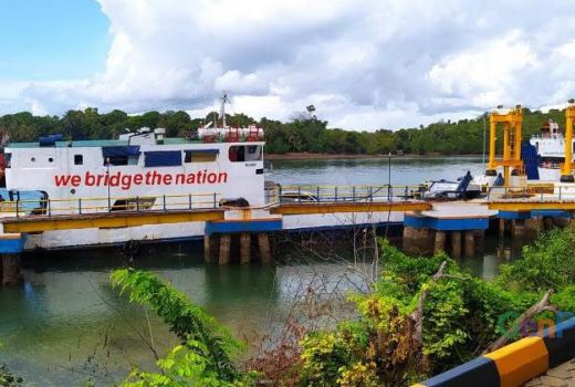 Kapal Roro Batam Tujuan Tanjung Uban Kandas - GenPI.co KEPRI