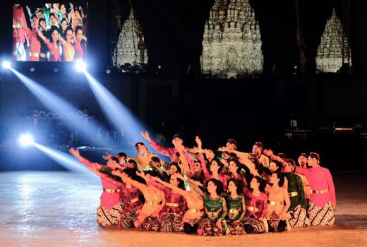 Finalis Dimas-Diajeng Sleman 2018 Persembahkan Tarian Kreasi - GenPI.co