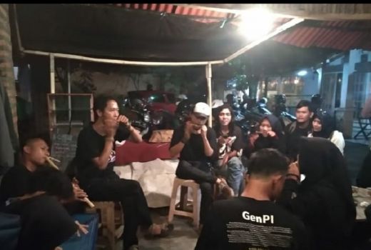 Aksi GenPI Pandeglang di Kedai Kopi Pak Endut - GenPI.co