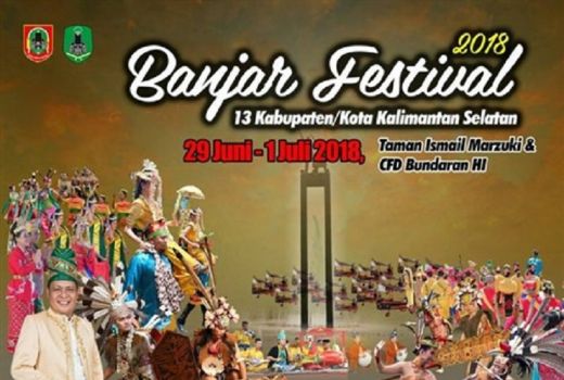 Festival Banjar 2018 Siap Hebohkan CFD - GenPI.co