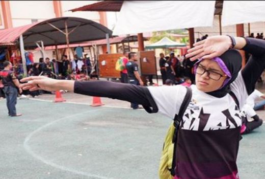 Puspa Arum Sari Merangsek Naik di Voting Atlet - GenPI.co