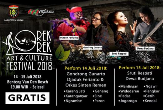 Akhir Pekan Ini Akan Ada Orek-Orek Art & Culture Festival - GenPI.co