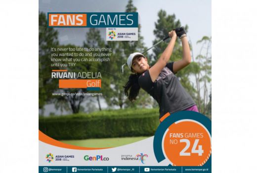 Rivani Adelia, Golfer Muda, Cantik dan Berprestasi - GenPI.co