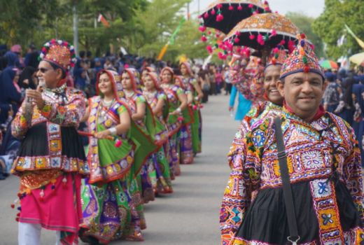 Atraksi Multi Budaya di Erau Adat Kutai dan EIFAF 2018 - GenPI.co