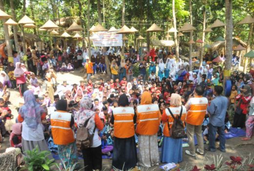 Meriahnya Trauma Healing di Pasar Pancingan - GenPI.co