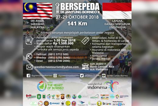 Ayo Bersepeda di Jantung Borneo - GenPI.co