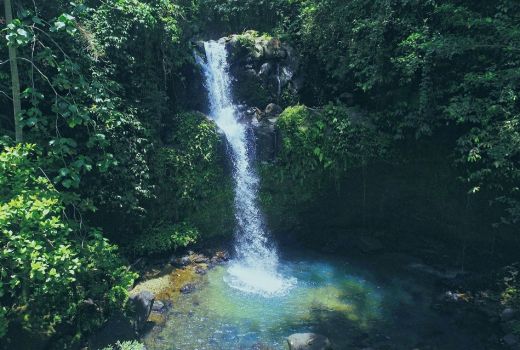 Air Terjun Kembar di Halmahera Selatan - GenPI.co