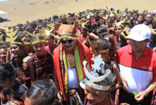 Menpar Sambangi Gladi Resik Tari Likurai - GenPI.co