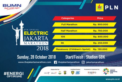 Electric Jakarta Marathon Siap Gebrak Jakarta - GenPI.co
