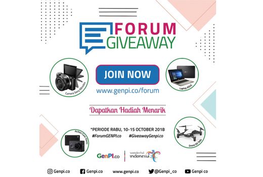 Mau Hadiah Menarik? Ayo Gabung Forum GenPI.co! - GenPI.co