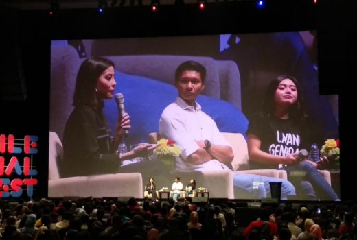 Awkarin,Selebgram Muda Berbagi Kisah Positif di MilenialFest - GenPI.co