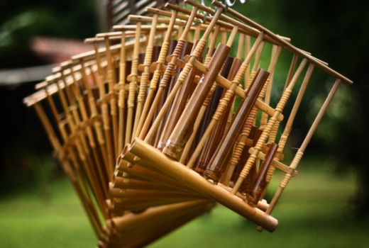 Orkestra Besar di International Angklung Festival 2018 - GenPI.co