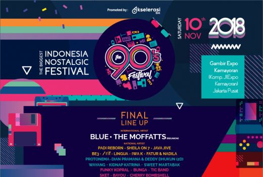 Tiga Hari Lagi 90’s Festival, Ini Dia Informasi Lengkapnya - GenPI.co