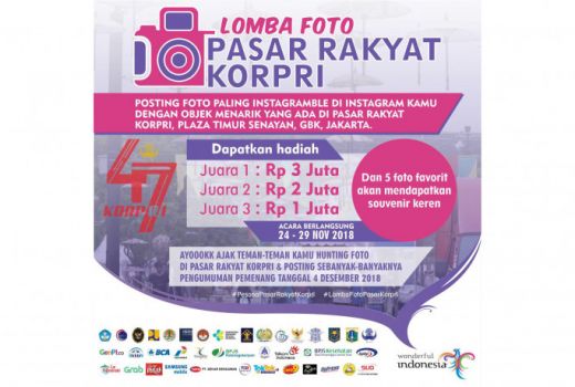 Yuk Ikutan Lomba Foto Pasar Rakyat KORPRI - GenPI.co