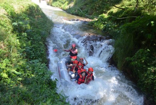 Memacu Adrenalin di Hutan Rahong Pengalengan - GenPI.co