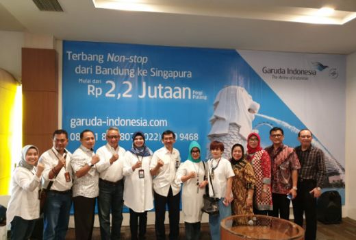 Garuda Hubungkan Bandung Singapura - GenPI.co