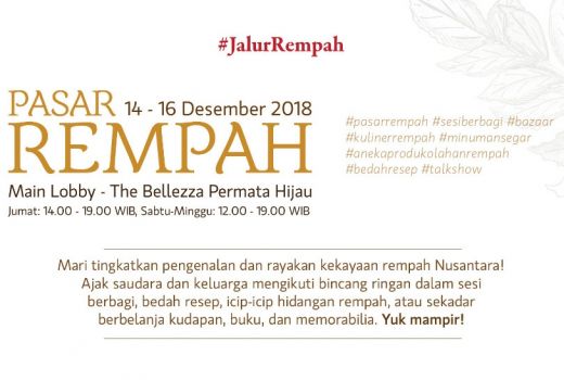 Melestarikan Pusaka Budaya Via Pasar Rempah - GenPI.co