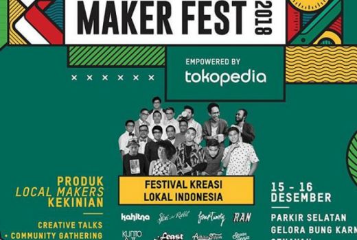 Tokopedia Bekerjasama Bekraf Bakal Gelar Maker Fest 2018 - GenPI.co
