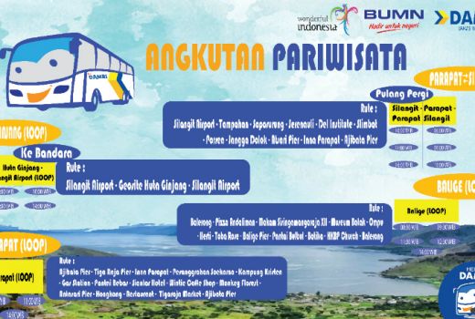 Bus Gratis Siap Antarkan Penumpang ke Danau Toba - GenPI.co