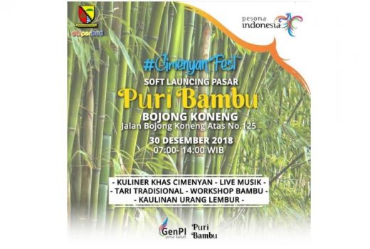 Pasar Puri Bambu Bojongkoneng Bakal Tebar Pesona - GenPI.co