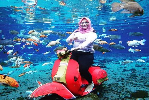 Pengunjung Desa Wisata Umbul Ponggok Meningkat - GenPI.co