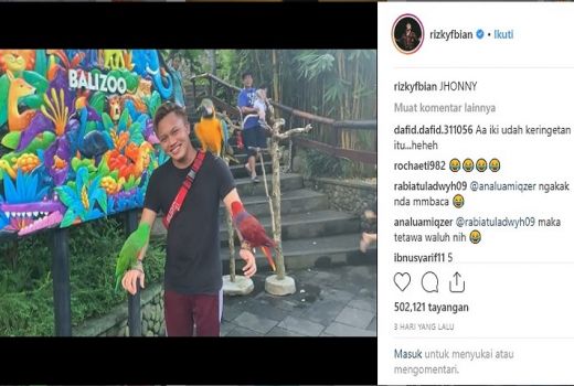 Liburan ke Bali, Rizky Febian Kunjungi 3 Destinasi Ini - GenPI.co