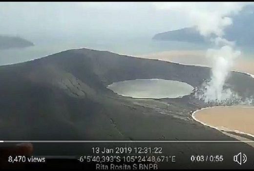 Kondisi Gunung Anak Krakatau Setelah Erupsi, Berbahayakah? - GenPI.co