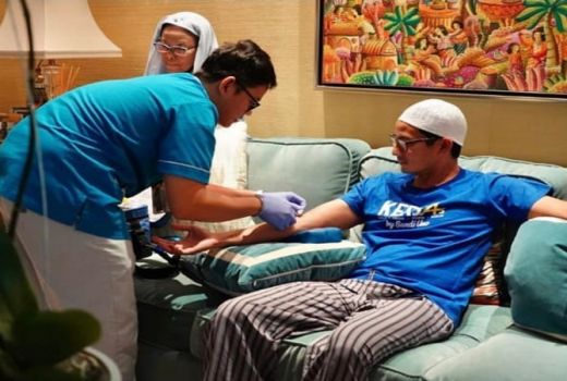Sandiaga Uno Jalani Pemeriksaan Darah dan Urine - GenPI.co