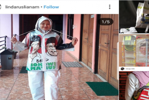 Keren! Ini Hasil Karya Peserta Lomba Daur Ulang Peraga Kampanye - GenPI.co