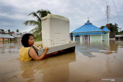 13 Ribu Orang Terdampak Banjir di Bengkulu - GenPI.co