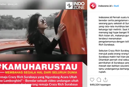 Pamer Lamborghini, Ini Undangan Ulang Tahun Crazy Rich Surabayan - GenPI.co
