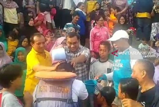 Warga Babakan Tangerang Keramas Bareng Sambut Puasa - GenPI.co
