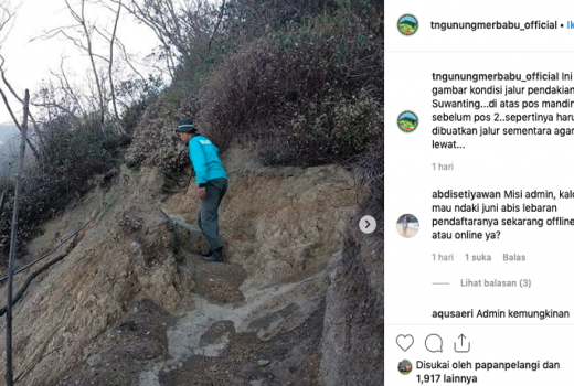 Gunung Merbabu Ditutup Selama Satu Bulan, Ini Alasannya - GenPI.co