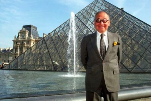 Mengenal I M Pei, Sosok Di Balik Piramida Louvre Paris - GenPI.co