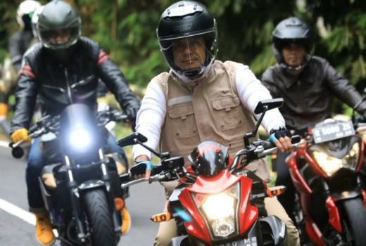 Wew, Ganjar Pranowo Gabung 'Geng Motor'! Ada apa? - GenPI.co