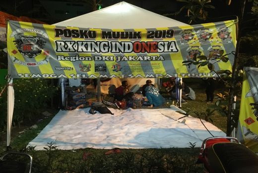Komunitas RX King Buka Posko Mudik - GenPI.co