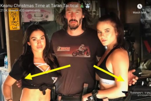 Banjir Pujian, Keanu Reeves Tak Menyentuh Fans Wanita Saat Foto - GenPI.co