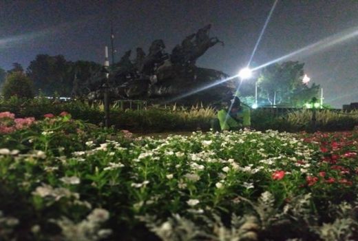 Hari Ini DKI Ultah ke-492, Bunga Warna-warni Hiasi Jakarta - GenPI.co
