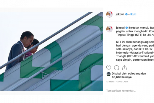 Jokowi akan Hadiri KTT ASEAN di Bangkok - GenPI.co