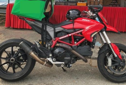 Viral, Driver Ojol Bawa Makanan Pakai Ducati Seharga Ratusan Juta - GenPI.co